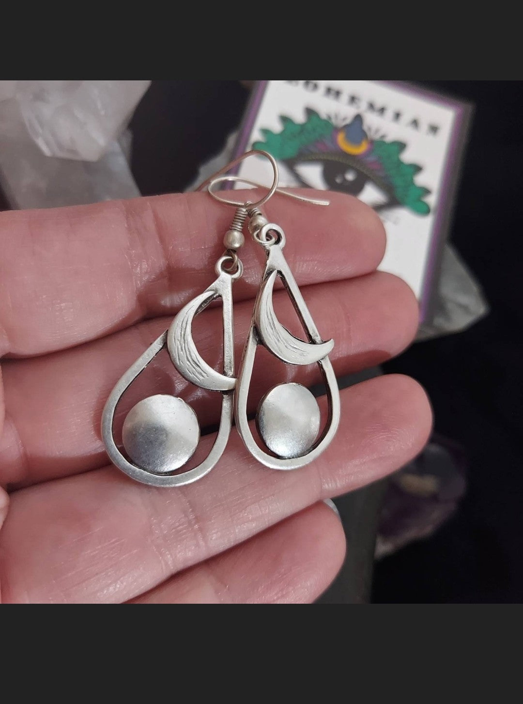 Crescent Moon Earring