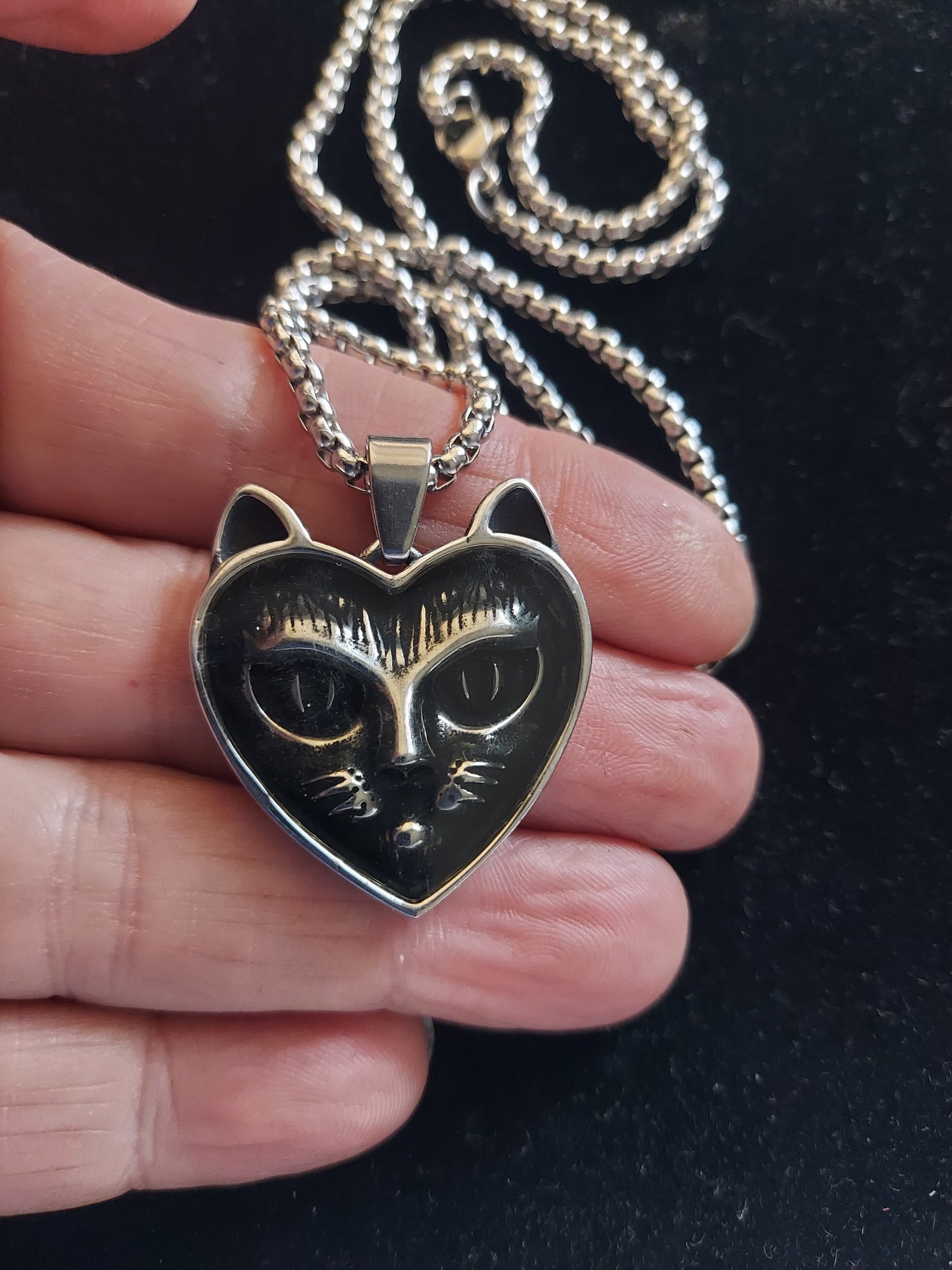 Cat Face Necklace