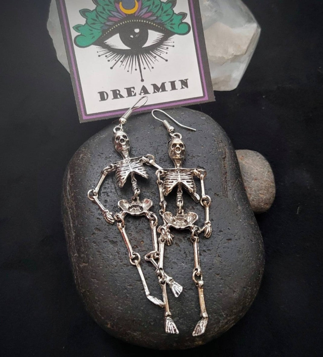 Skeleton Earrings
