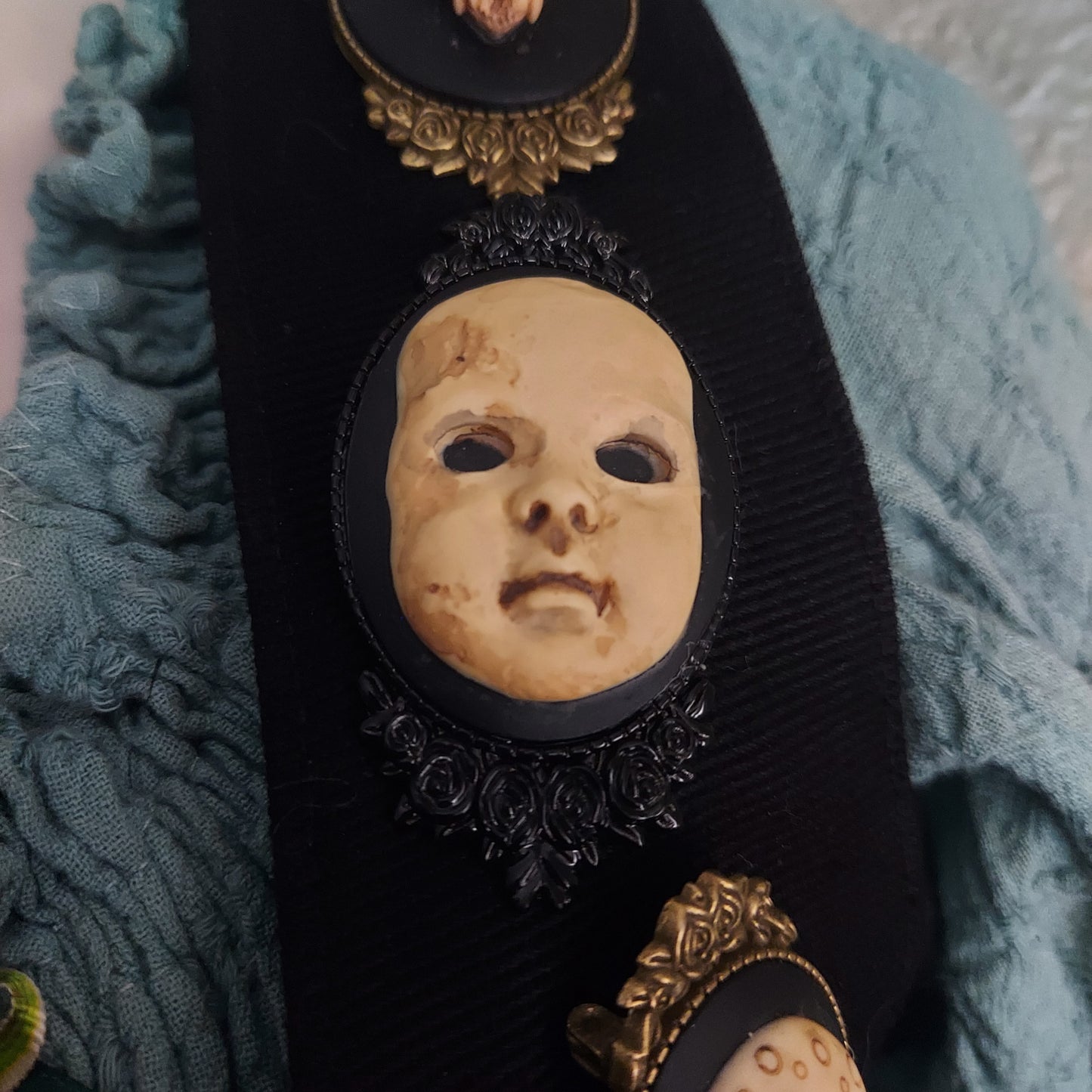 Baby Face Brooch Pin