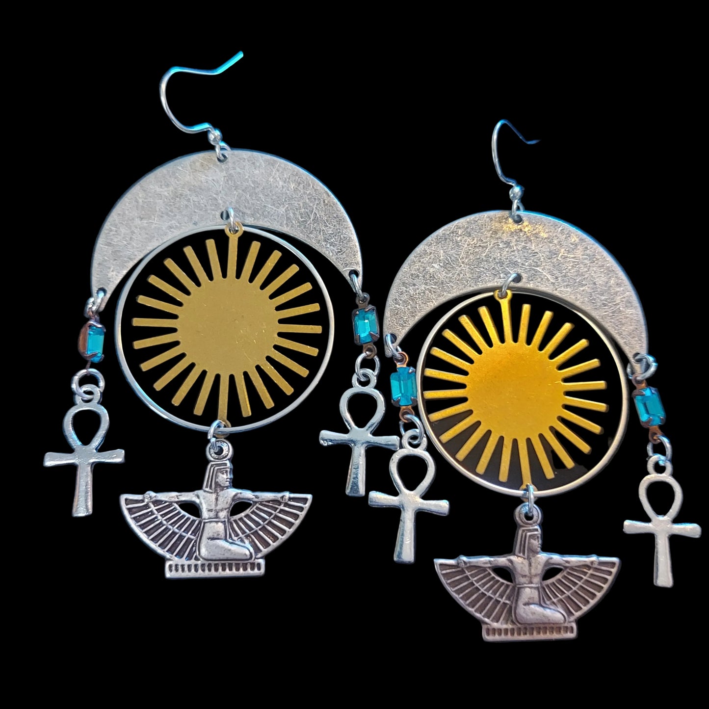 Egyptian Ankh Earrings