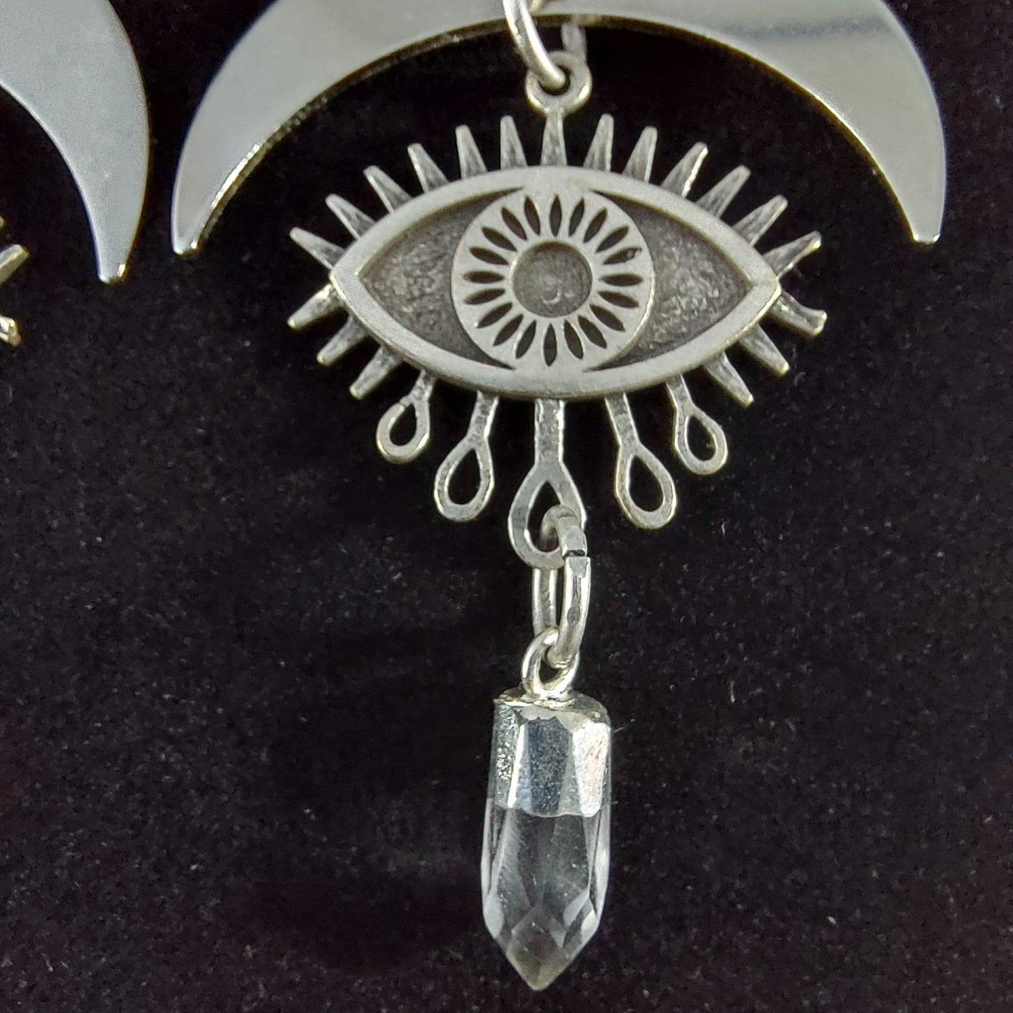Crystal boho earrings