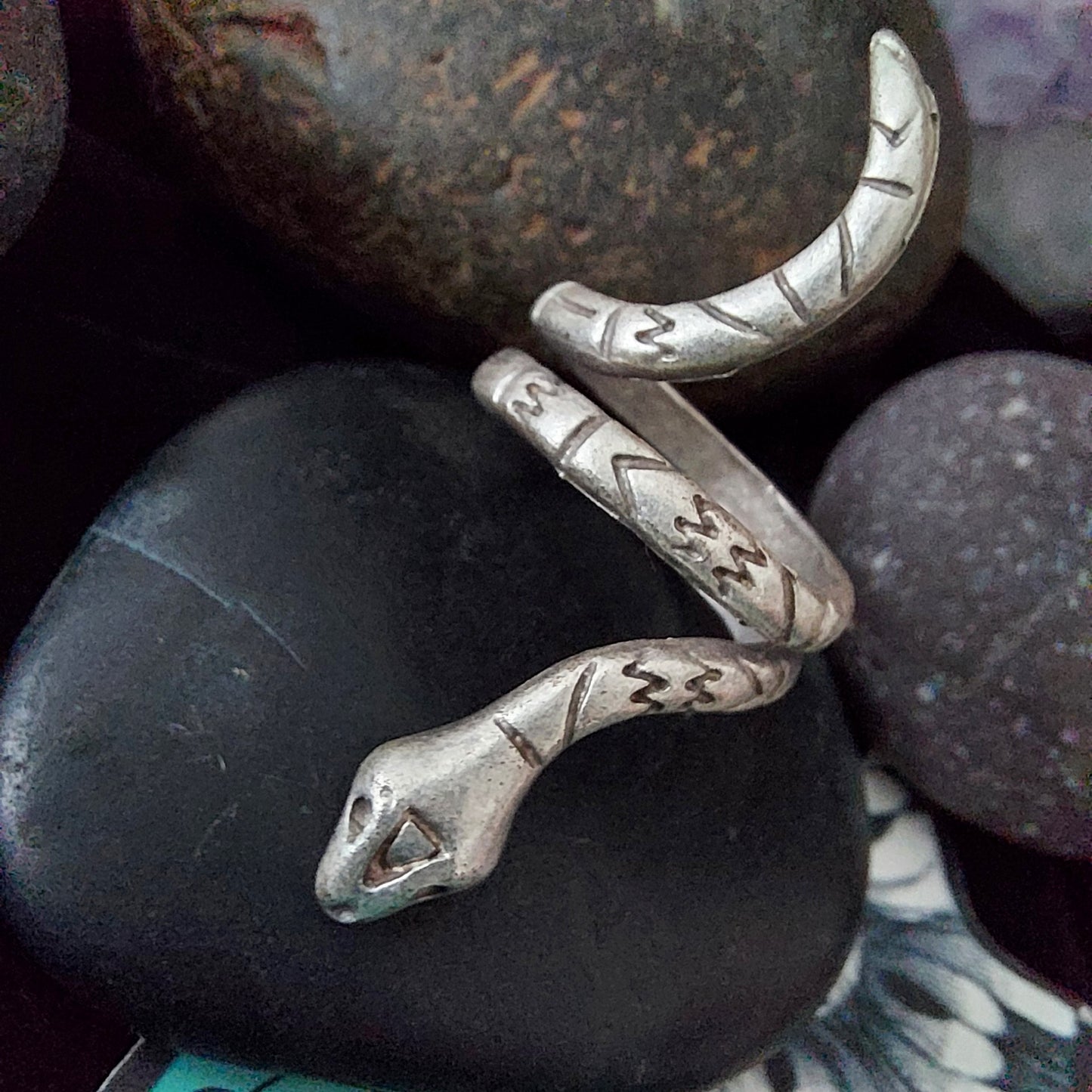 Large Snake Ring