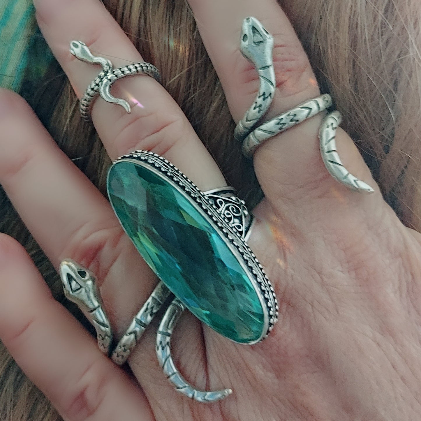 Large Snake Ring