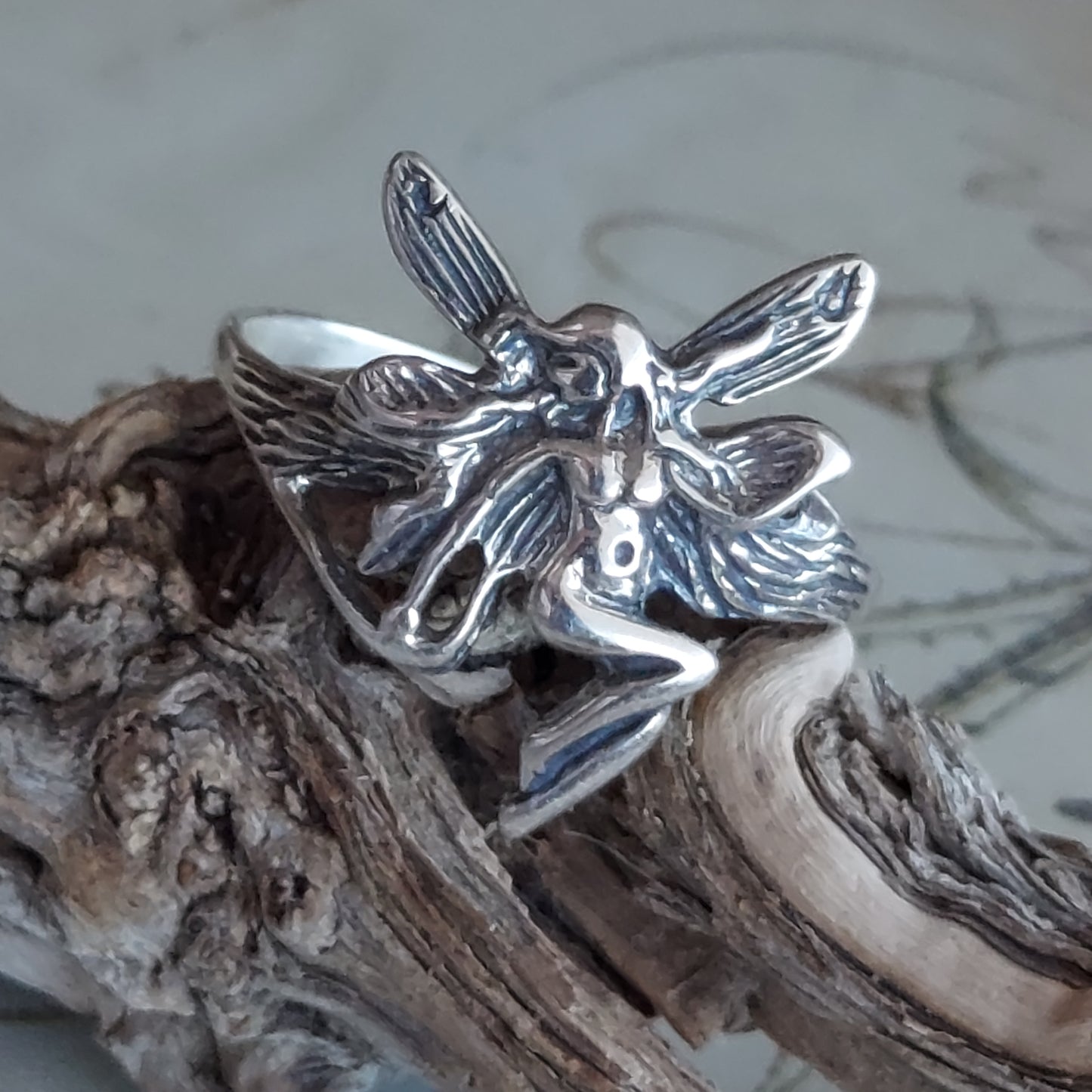 Sterling Silver Fairy Ring