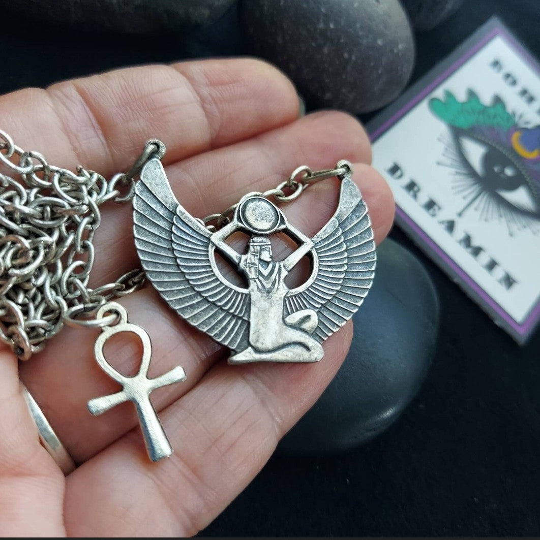 Egyptian Isis Goddess Necklace