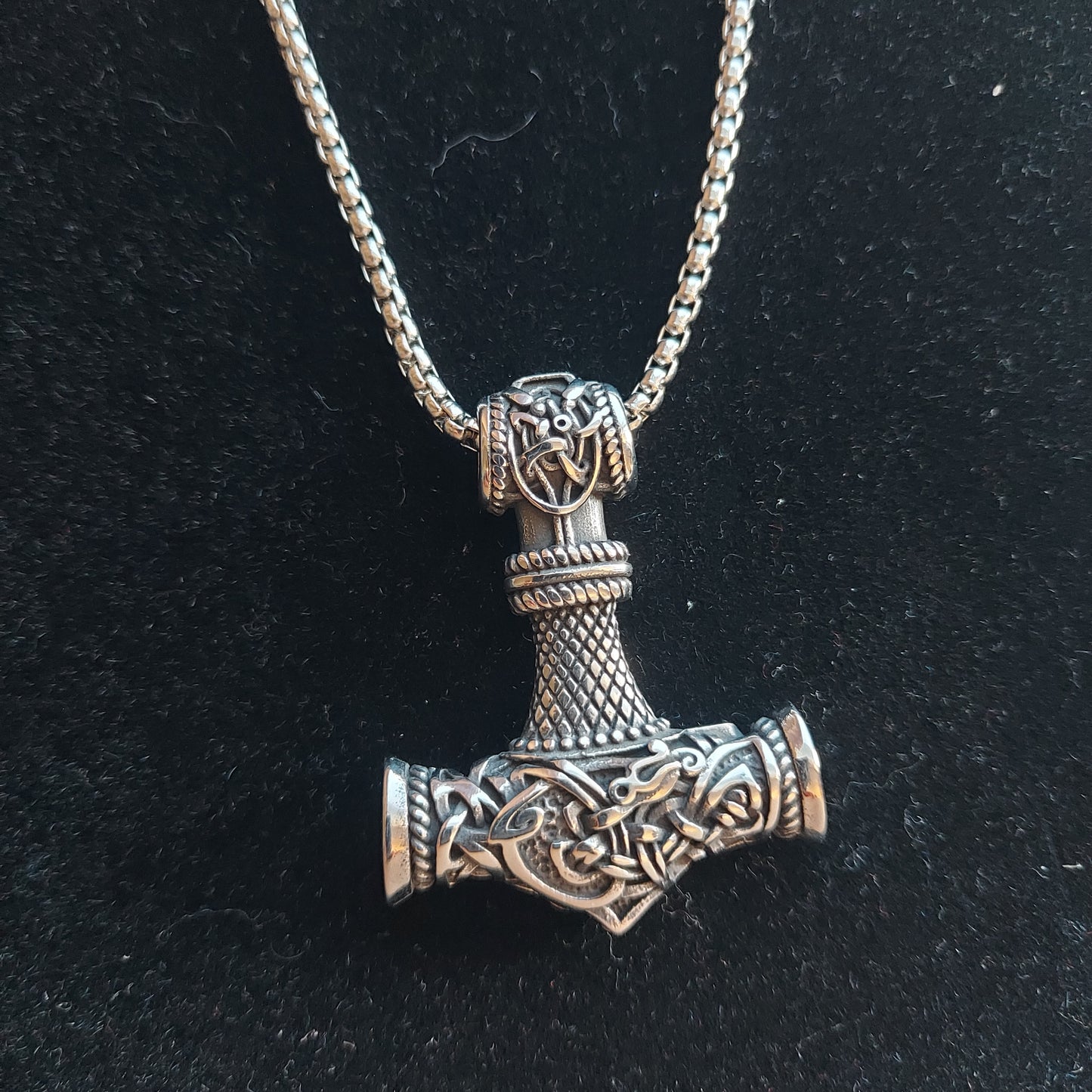 Viking Thor Hammer Mjölnir Necklace