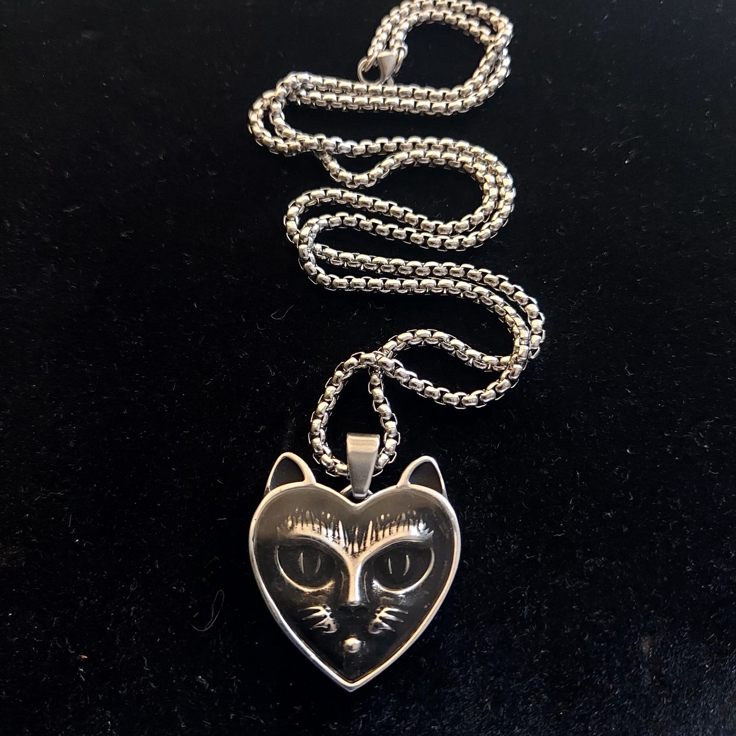 Cat Face Necklace