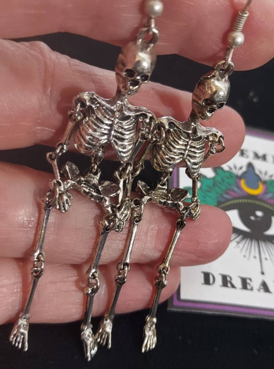 Skeleton Earrings
