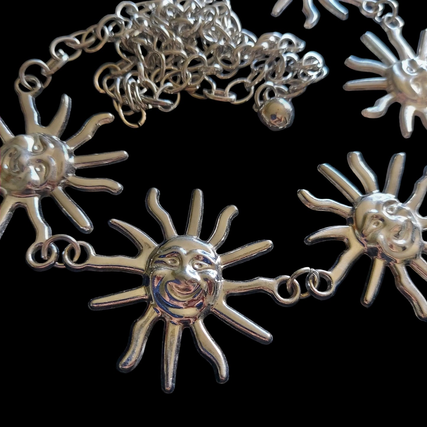 Smiling Sun Belly Chain Belt