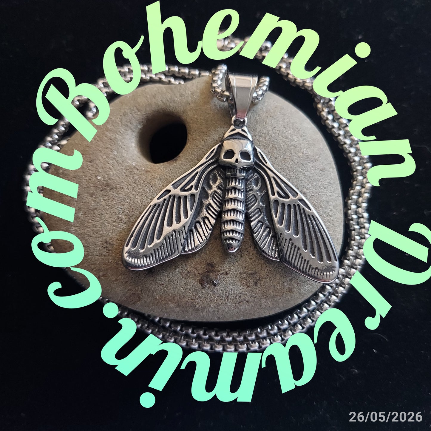 Death's Head Moth Necklace