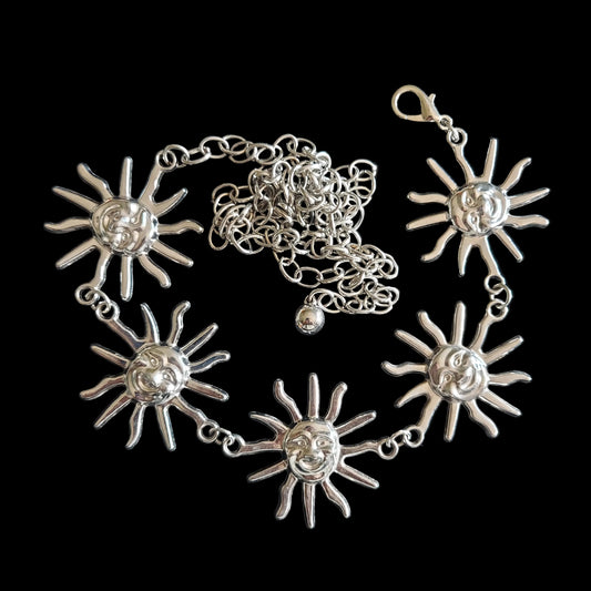Smiling Sun Belly Chain Belt