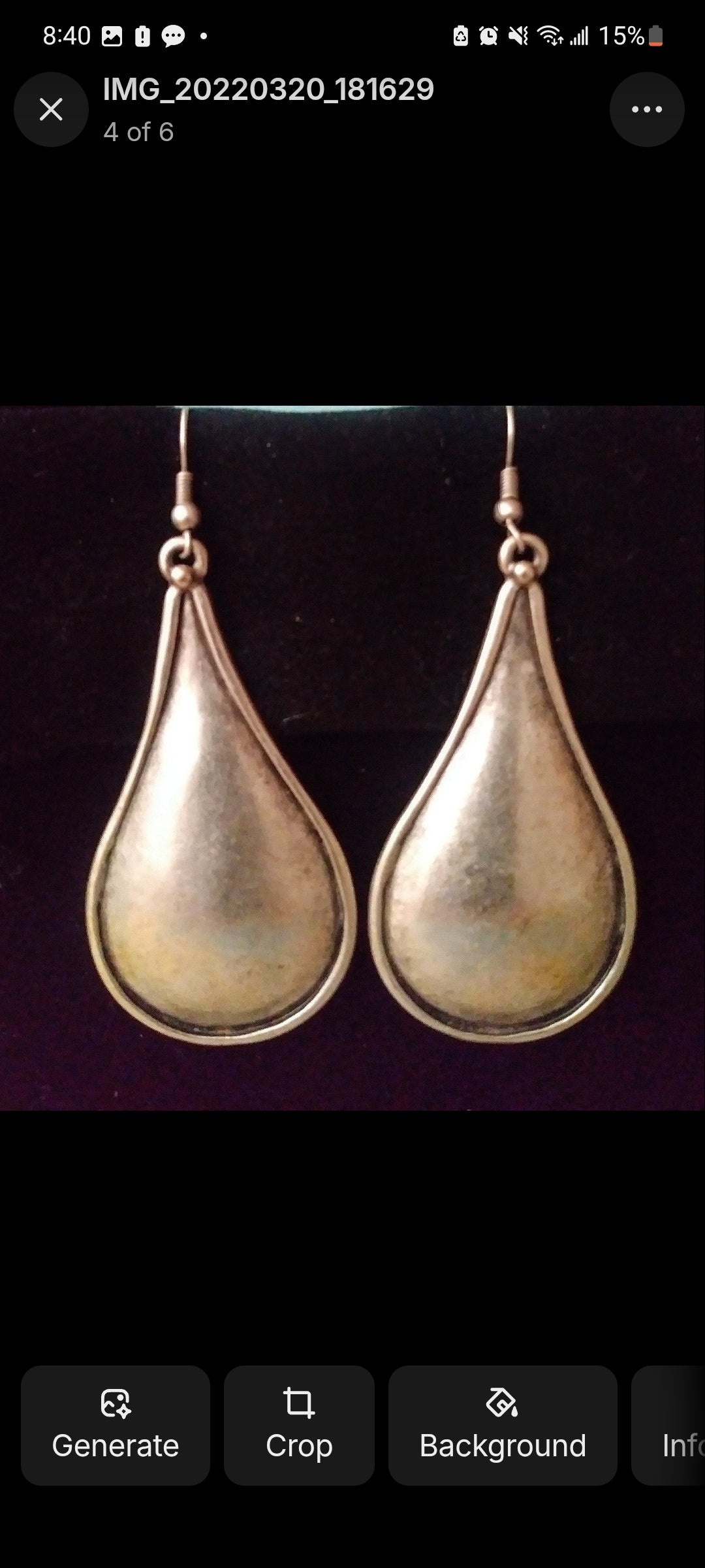 Water Droplet Earrings