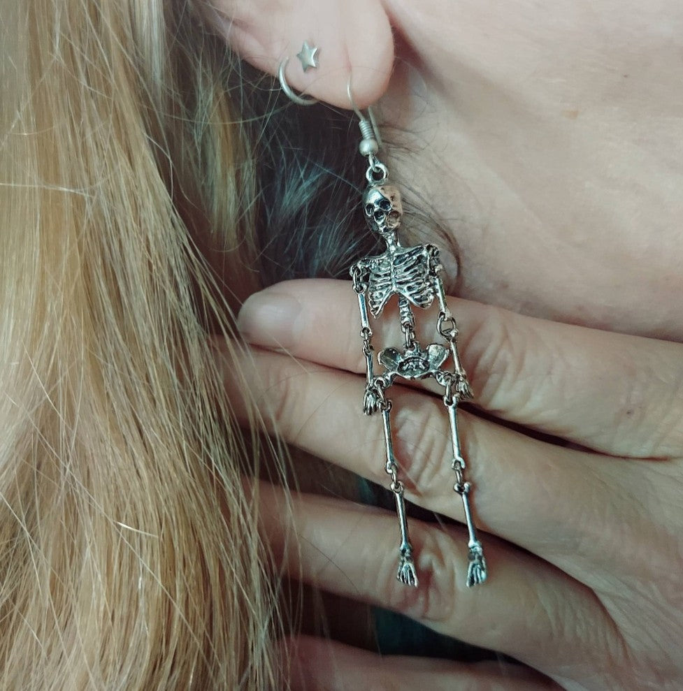 Skeleton Earrings