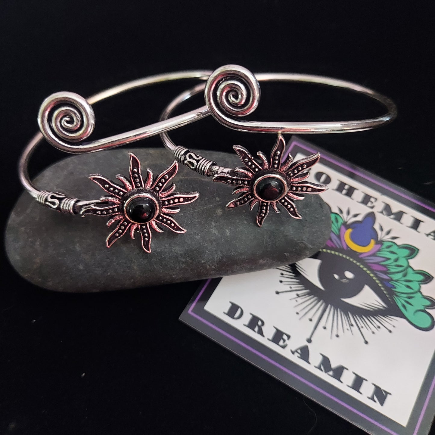 Sun with Black Onyx Bracelet