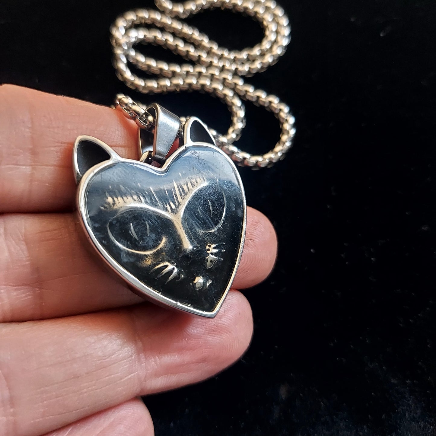Cat Face Necklace