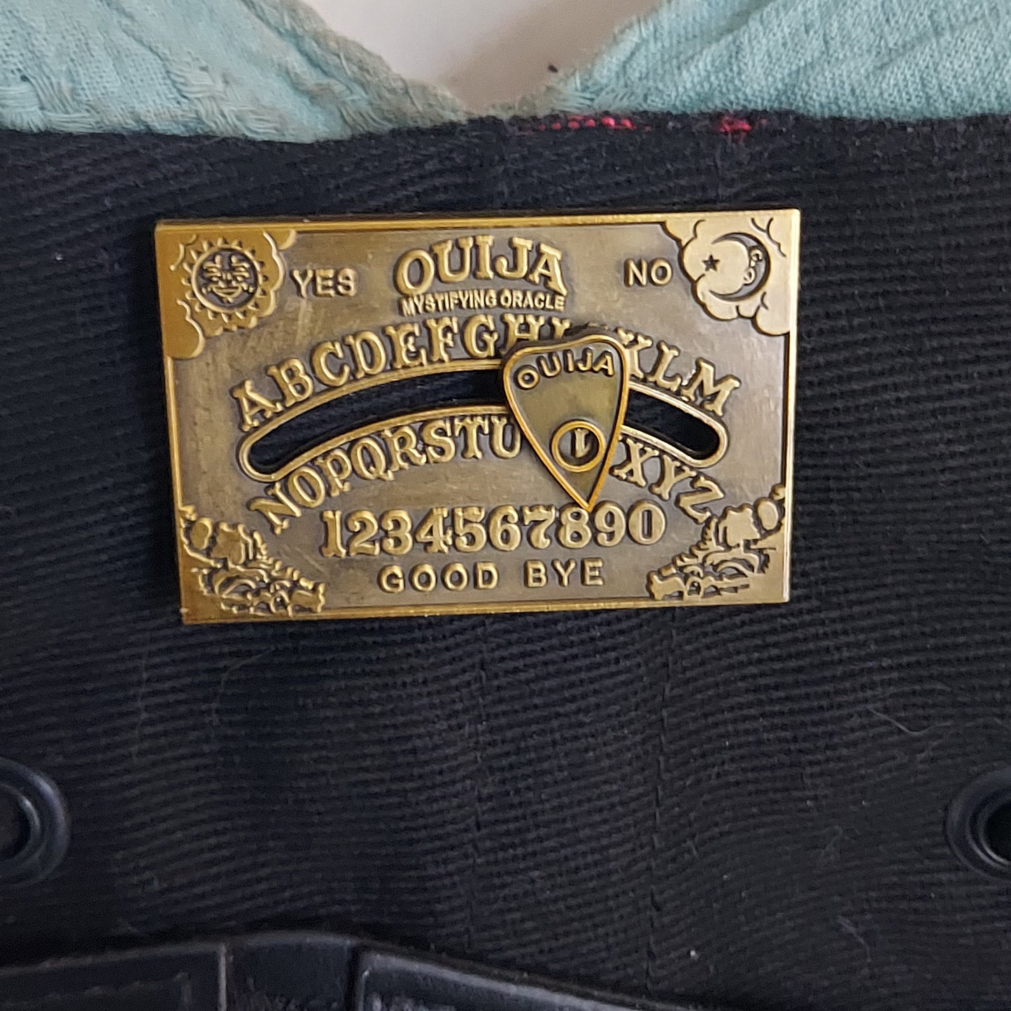 Ouija Board Brooch Pin