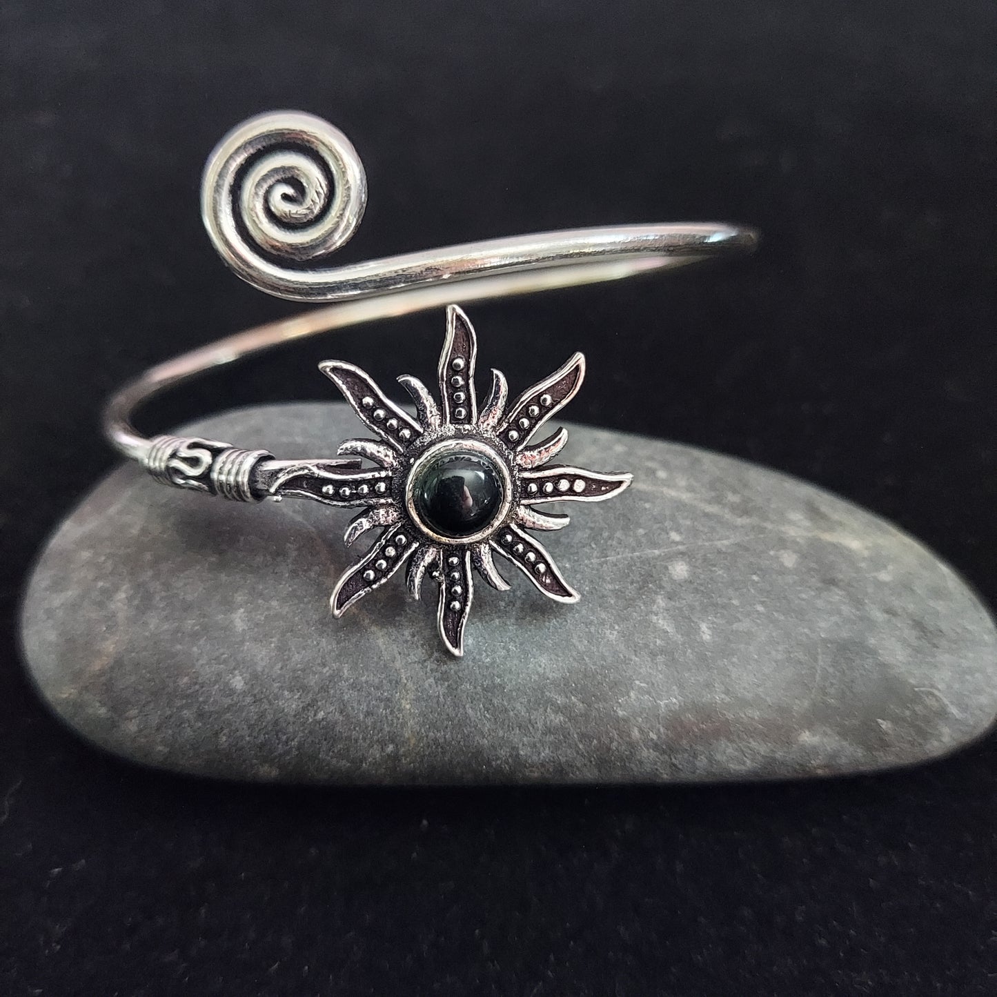 Sun with Black Onyx Bracelet