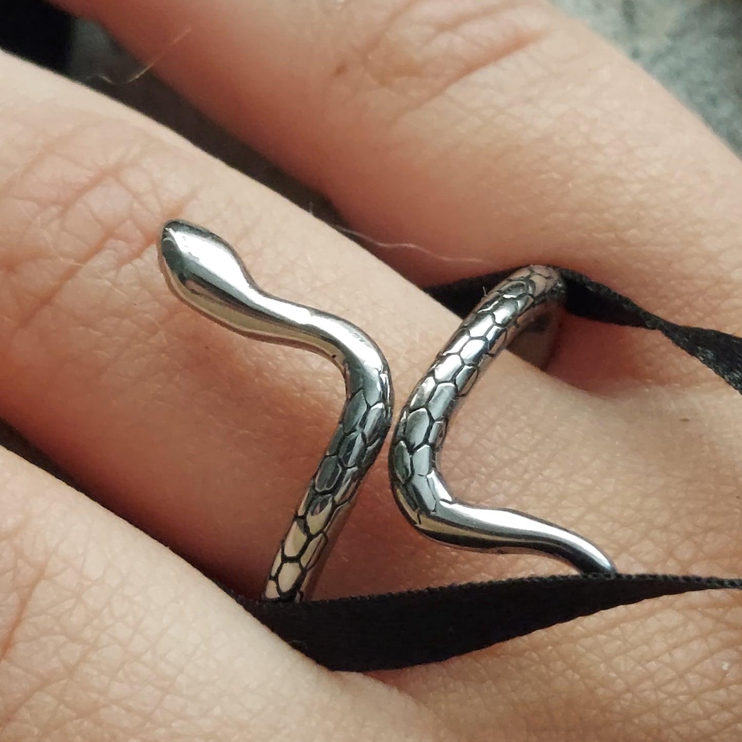 Baby Snake Ring Stainless Steel