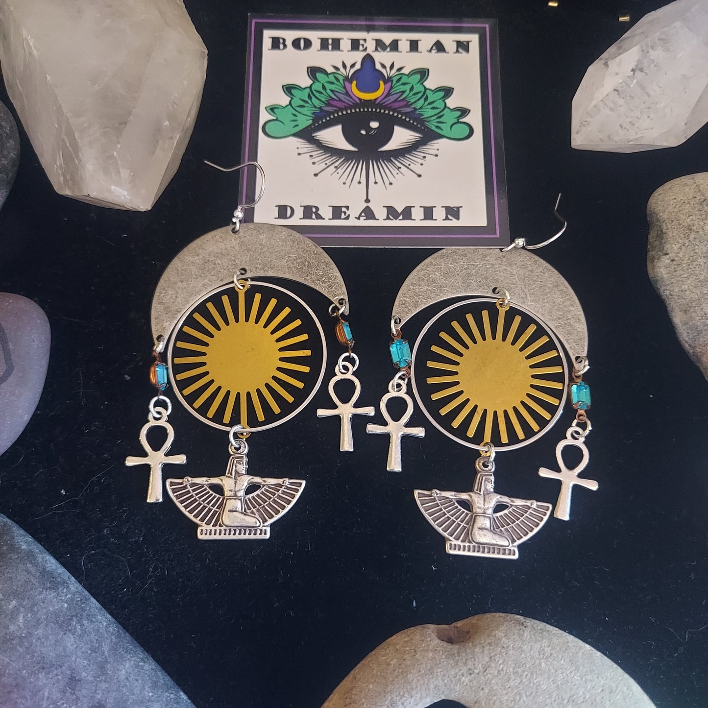 Egyptian Ankh Earrings