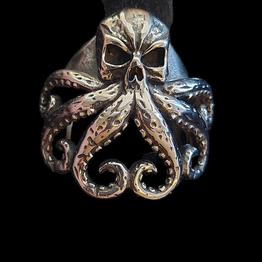 Octopus Stainless Steel Ring