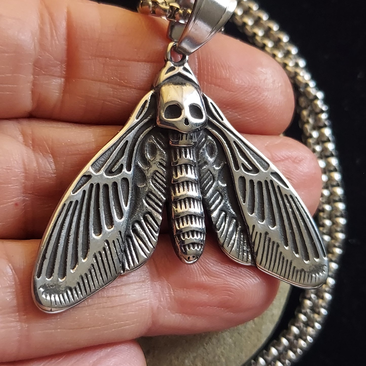 Death's Head Moth Necklace
