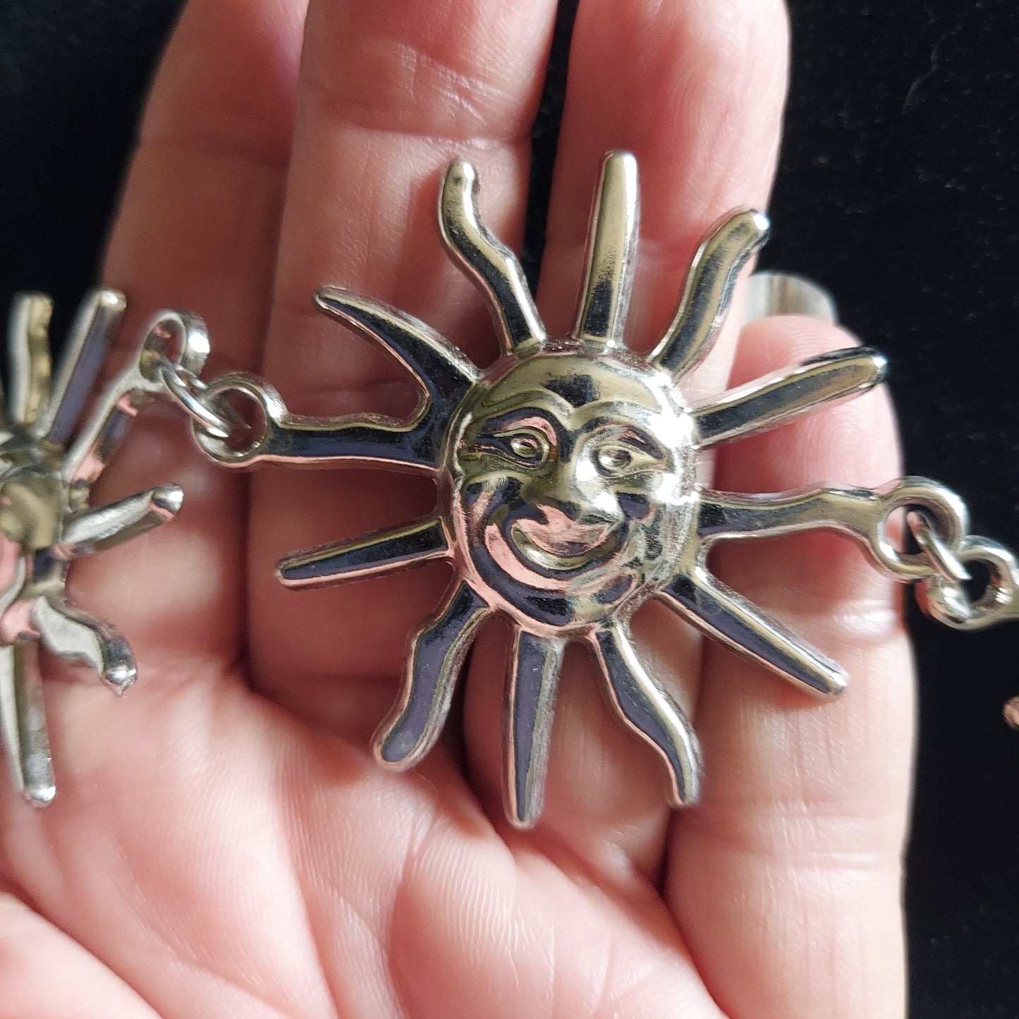 Smiling Sun Belly Chain Belt