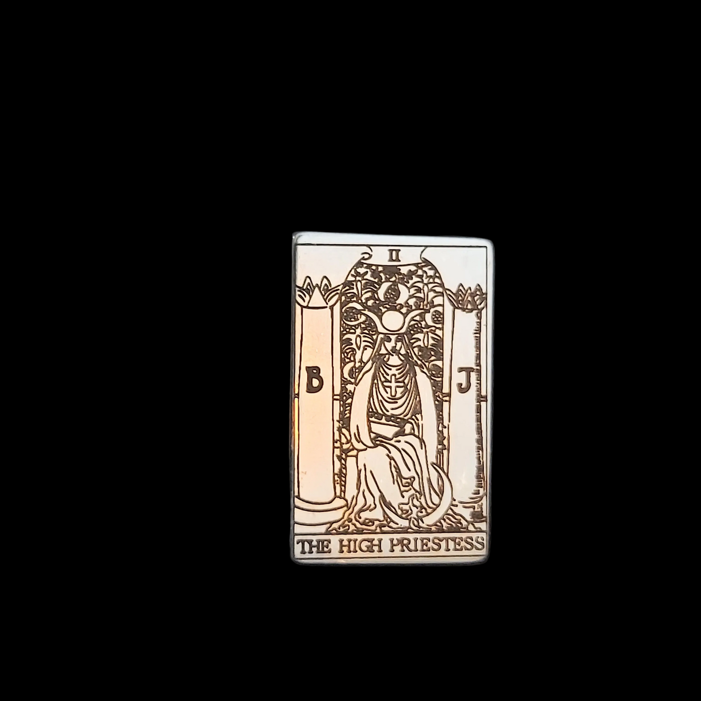 The High Priestess Tarot Card Ring