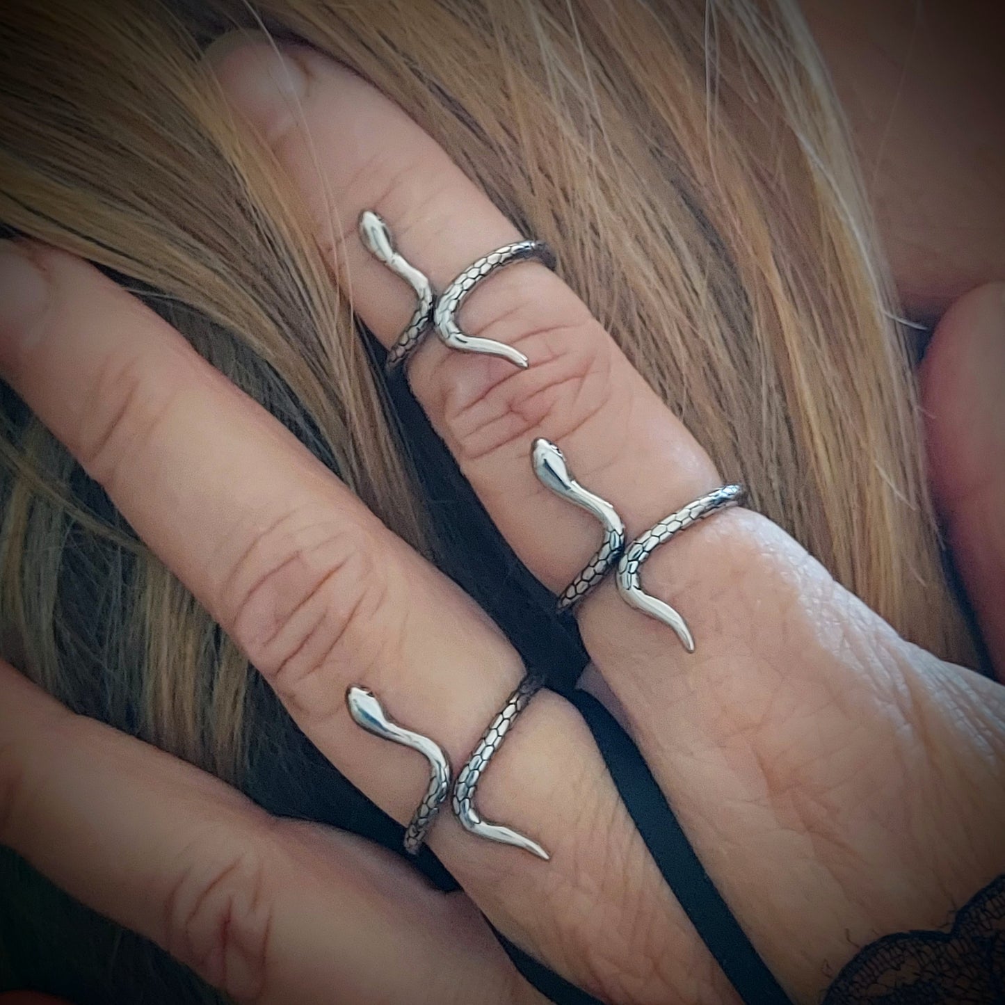 Baby Snake Ring Stainless Steel