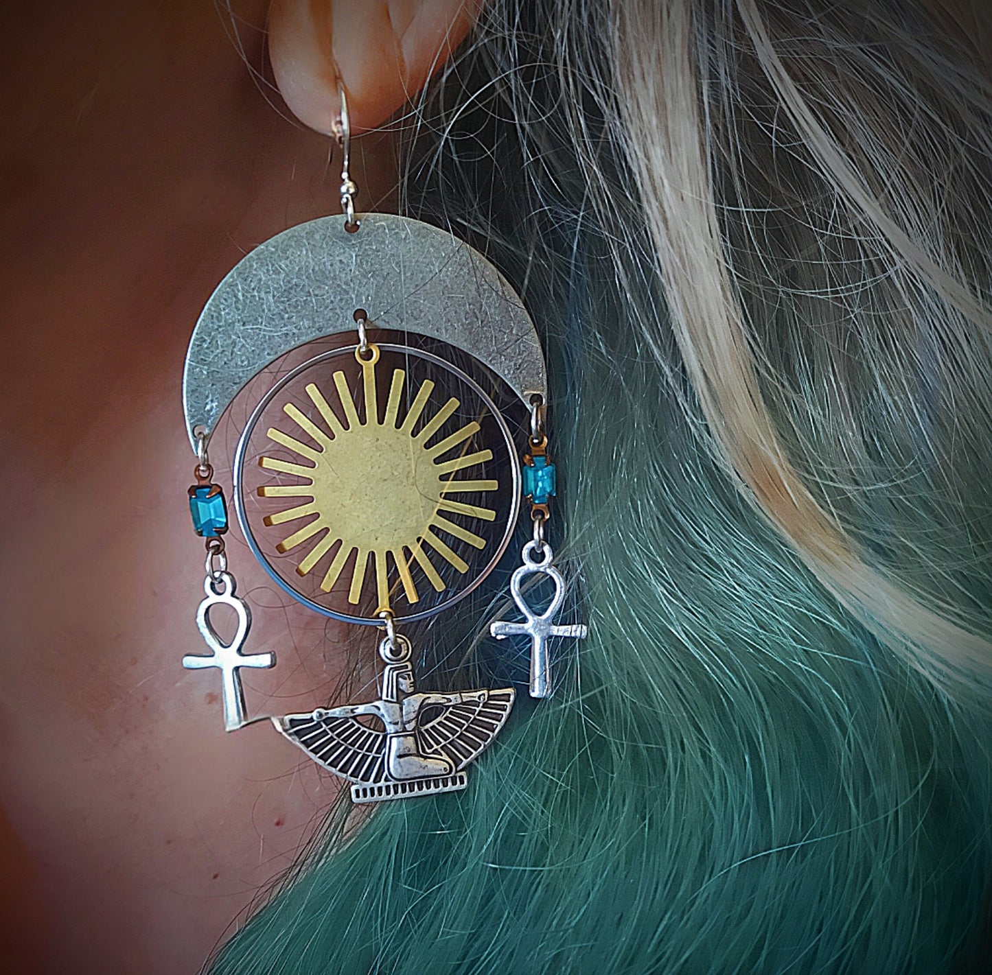 Egyptian Ankh Earrings