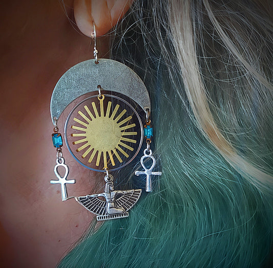 Egyptian Ankh Earrings