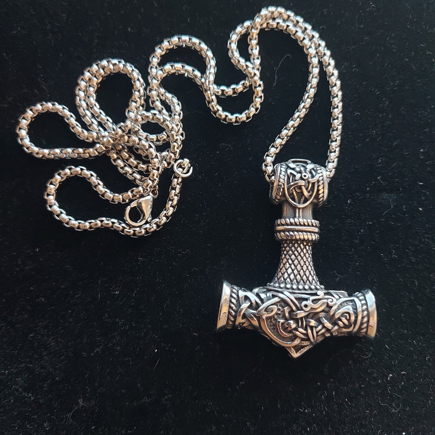 Viking Thor Hammer Mjölnir Necklace