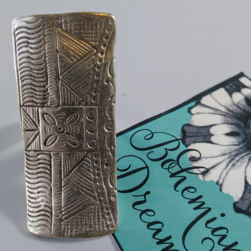 Stamped Tribal Ring