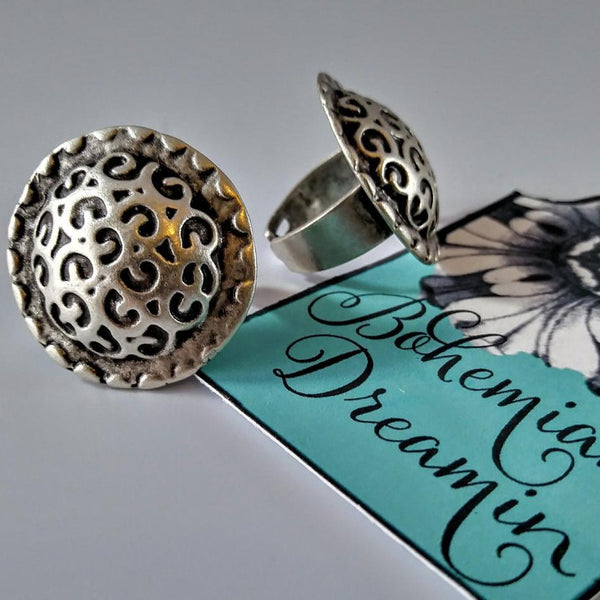 Round Boho Ring