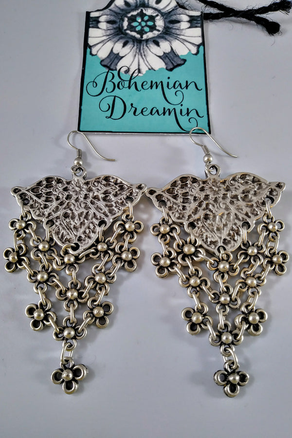 Boho Earrings in Bohemian Jewelry Style