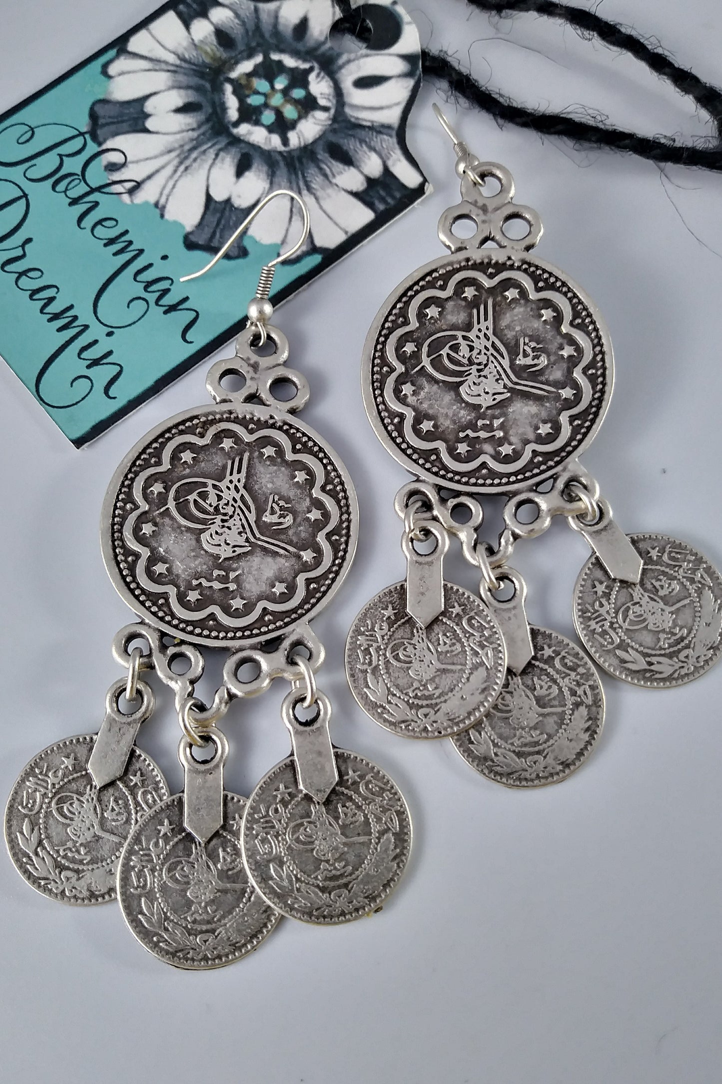 Boho Coins Earrings