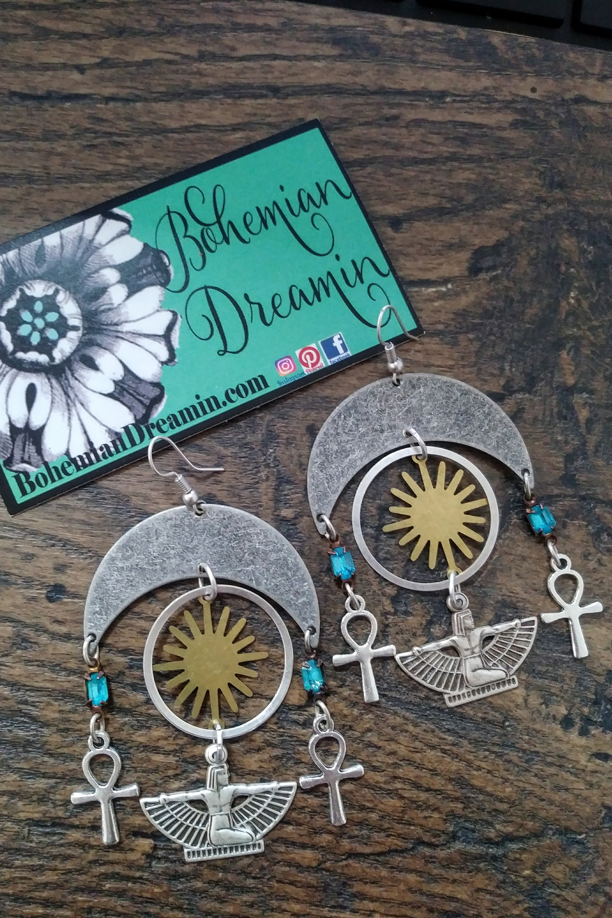 Egyptian earrings