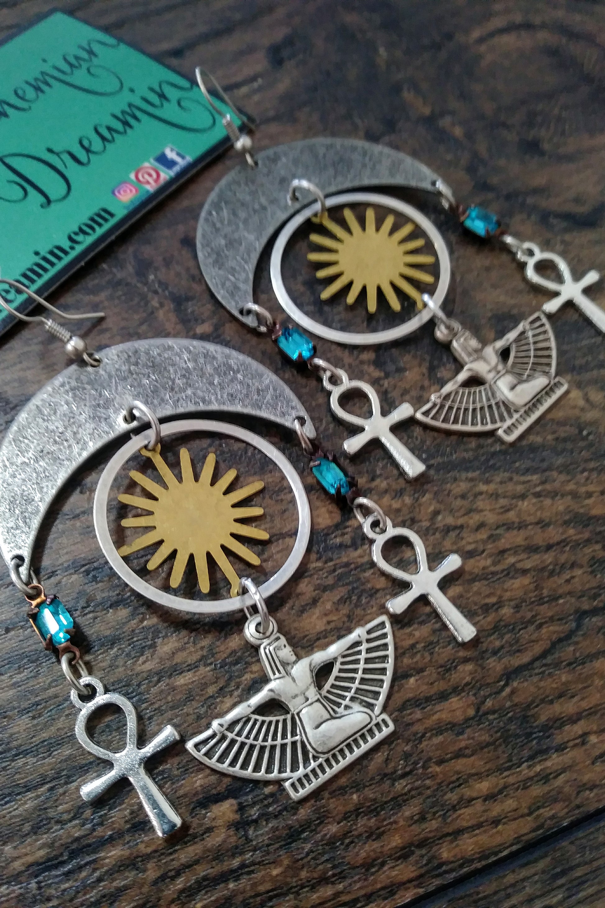 Egyptian earrings