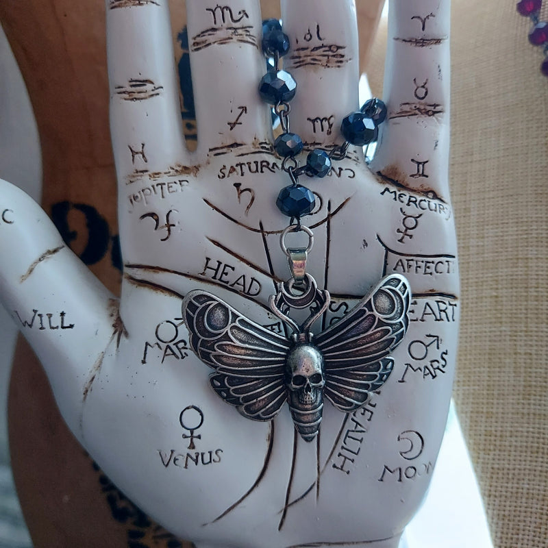 Death's Head Moth Necklace