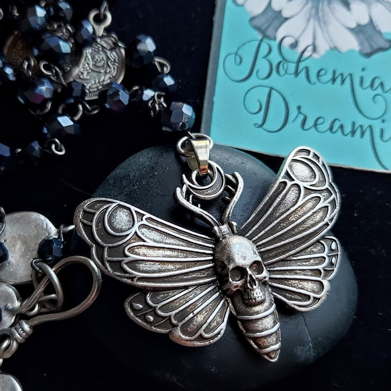 Death's Head Moth Necklace