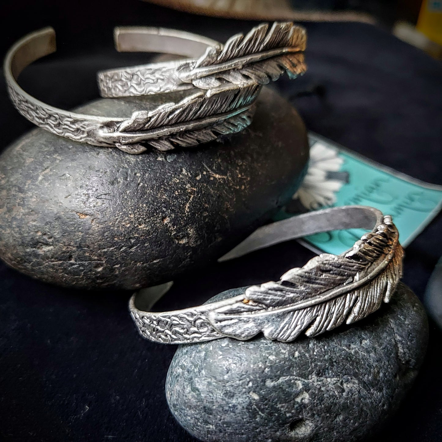 Feather Cuff Bracelet