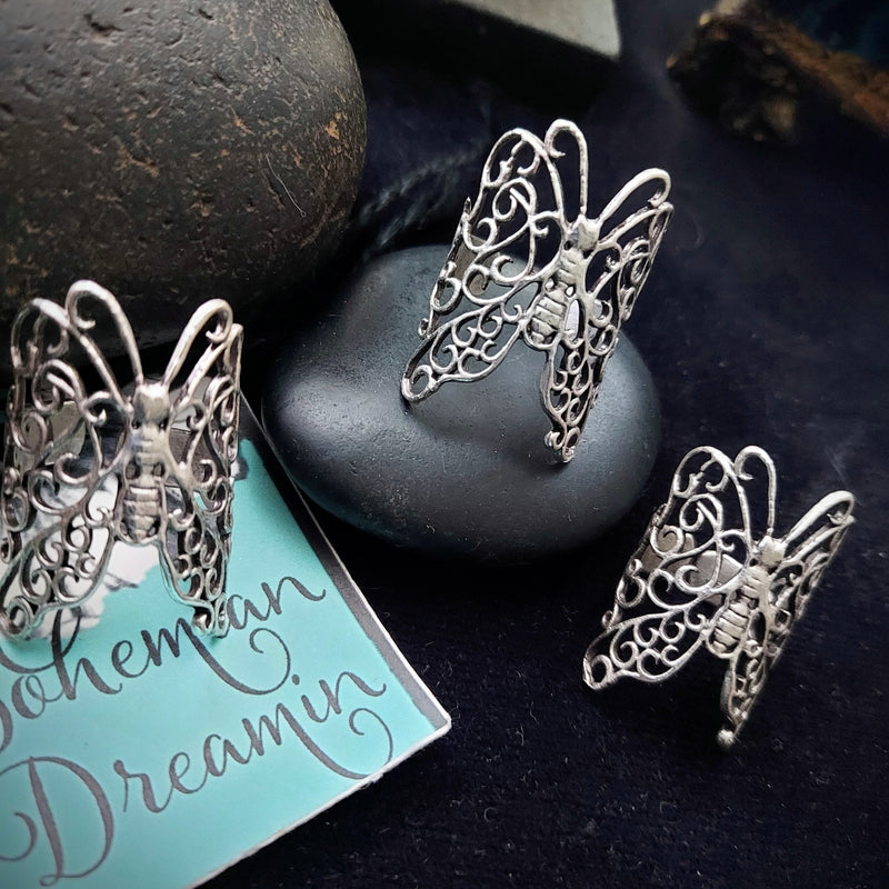 Large Butterfly  Ring