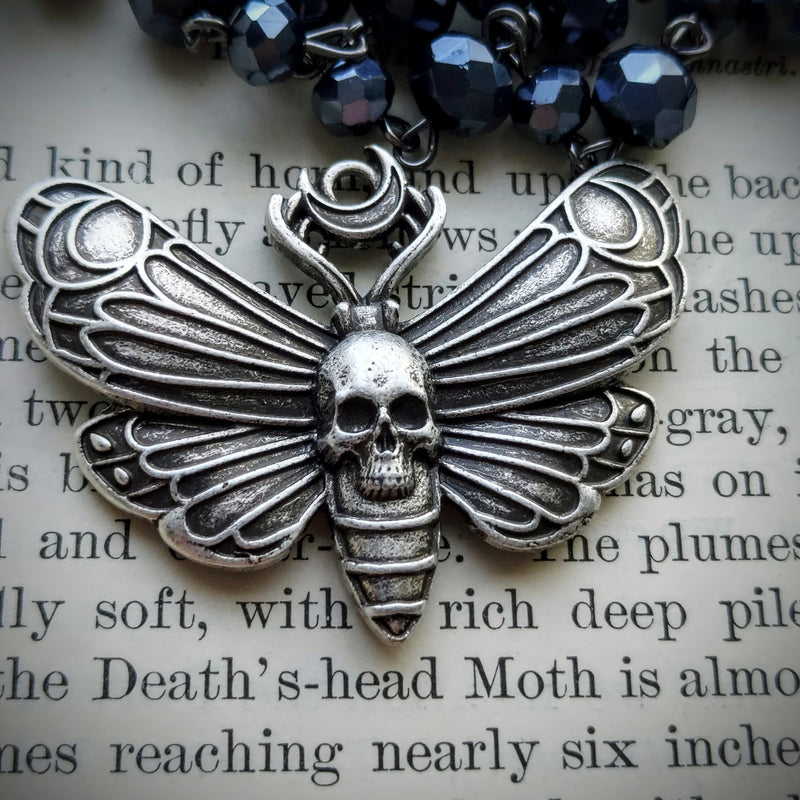 Death's Head Moth Necklace