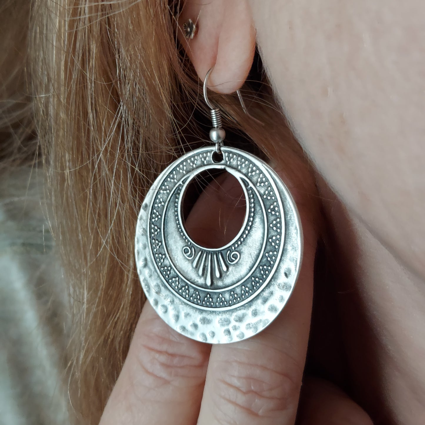 Midnight Moon Earrings