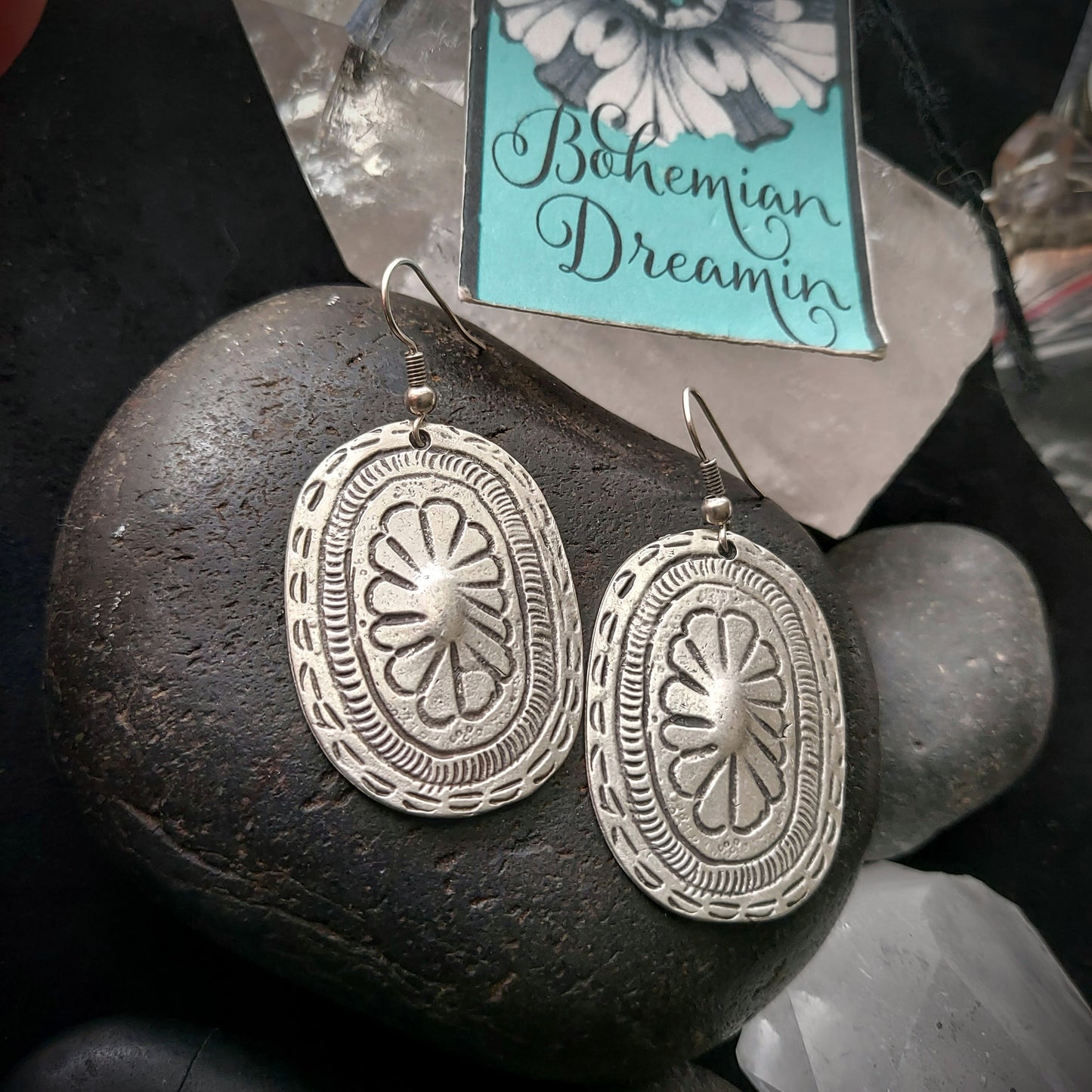 Concho Earrings