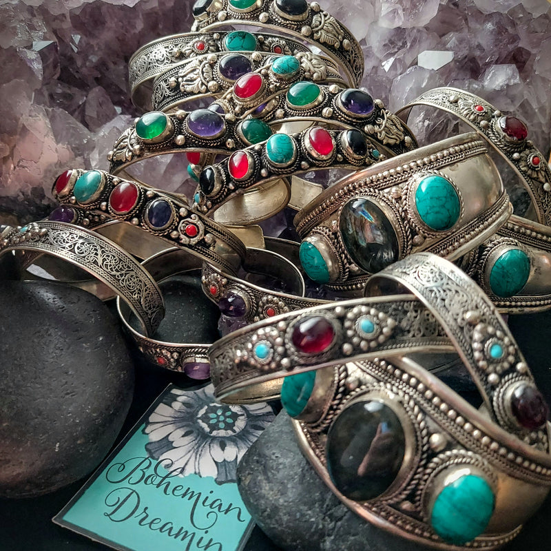 Turquoise Filigree Bracelet