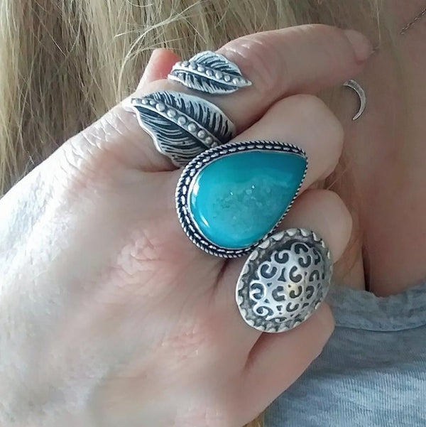 Round Boho Ring