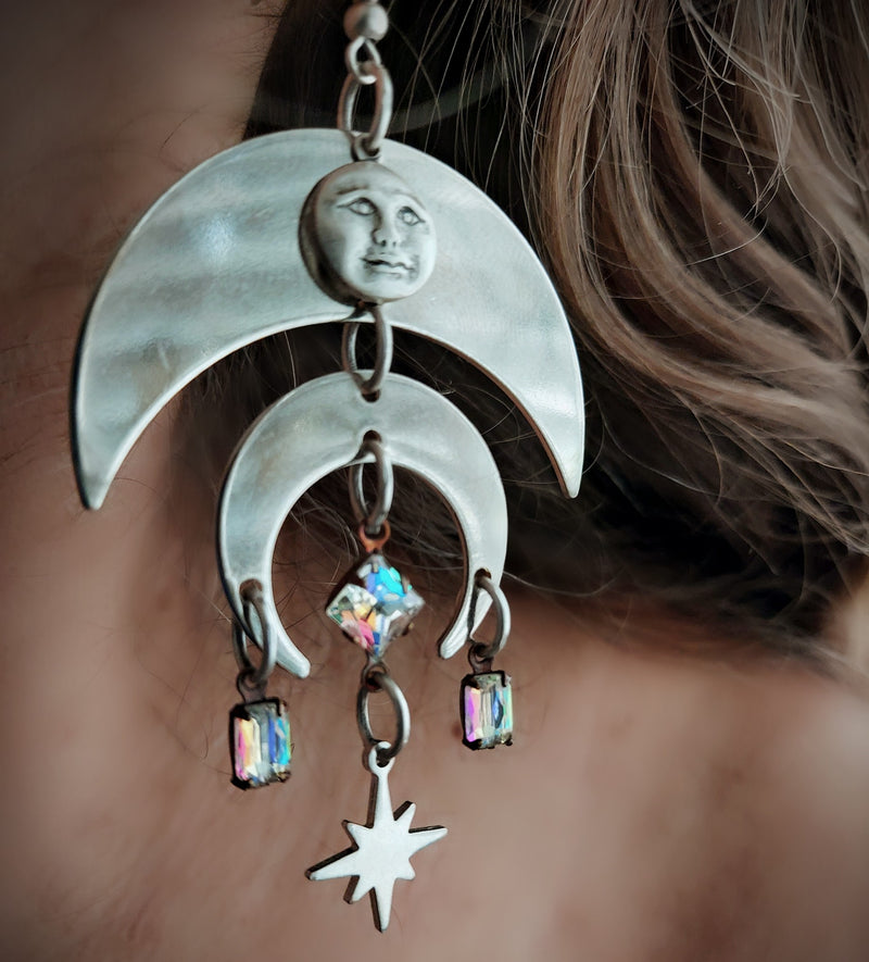 Crescent Moon earrings