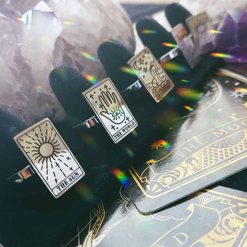 The Sun Tarot Card Ring