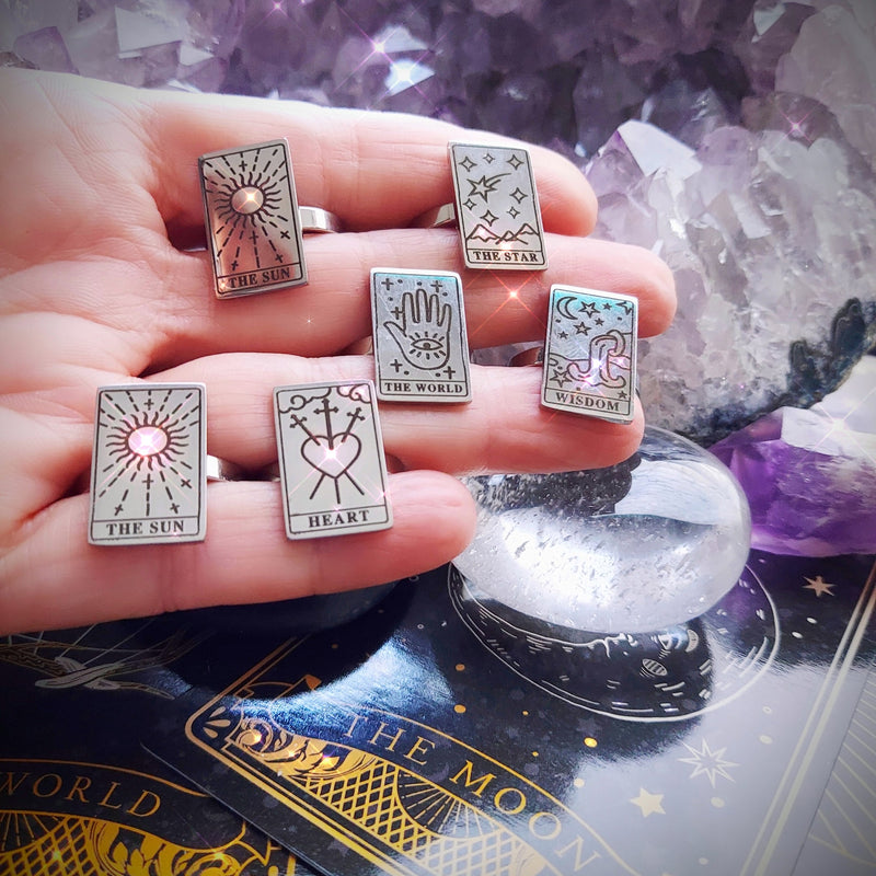 The Sun Tarot Card Ring